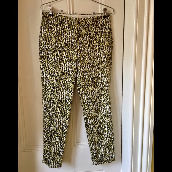 J.CREW CAFE CAPRI PANTS-NEW-W$148 TAG-SIZE 0 - Picture 1 of 8